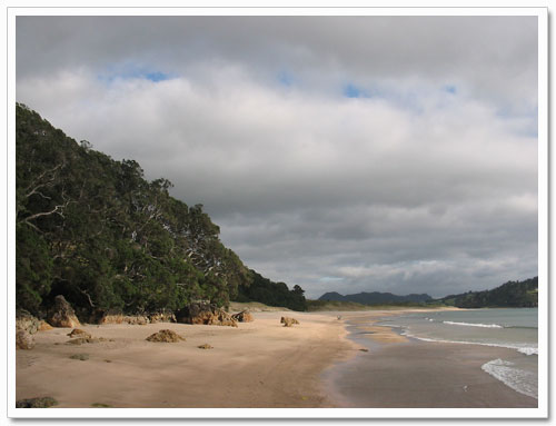 Unpopulated golden beaches, clear, cool turquoise seas...