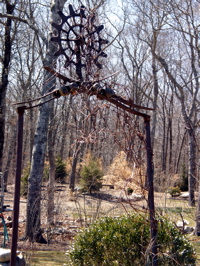 Scene along walking route